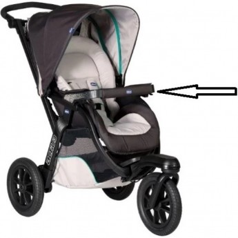 Бампер для коляски CHICCO ACTIV3 (основа без ткани)