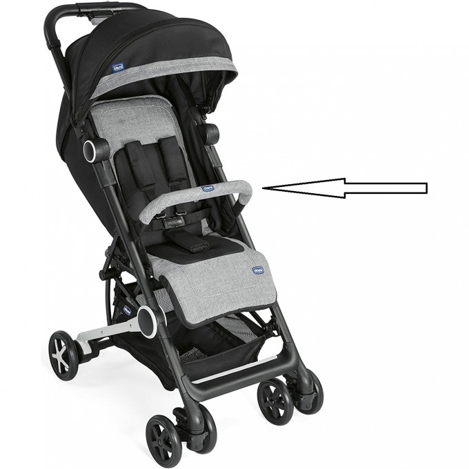 Бампер для коляски CHICCO MIINIMO 2, расцветка Black Night 12794440341
