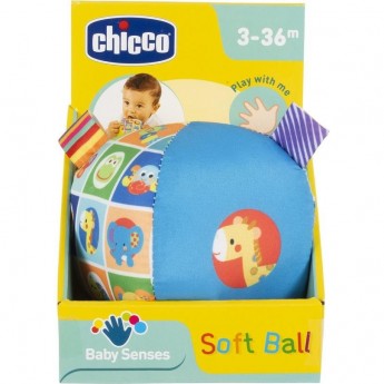 Игрушка CHICCO "Мягкий мячик", Разноцветный Игрушка CHICCO "Мягкий мячик", Разноцветный