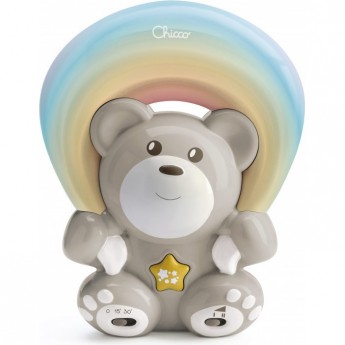 Игрушка-проектор CHICCO Радужный мишка, Бежевый Игрушка-проектор CHICCO Радужный мишка, Бежевый