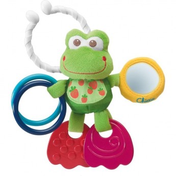 Игрушка развивающая CHICCO «Лягушонок подвижный», Зеленый Игрушка развивающая CHICCO «Лягушонок подвижный», Зеленый