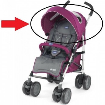 Капюшон для коляски CHICCO MULTIWAY EVO цвет Fuchsia Капюшон для коляски CHICCO MULTIWAY EVO цвет Fuchsia