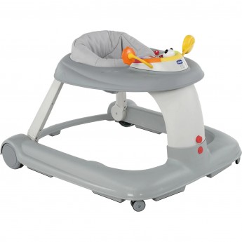 Каталка-ходунки CHICCO BABY WALKER 123 Silver