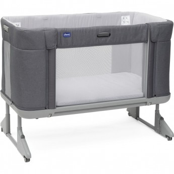 Кроватка CHICCO NEXT2ME FOREVER SLATE GREY