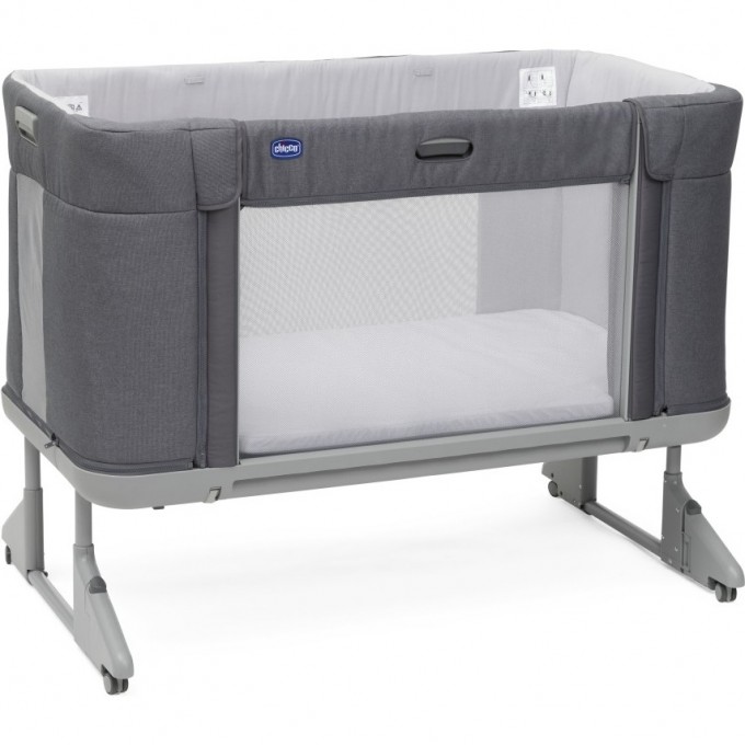Кроватка CHICCO NEXT2ME FOREVER SLATE GREY 79650040000