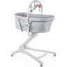 Кроватка-стульчик CHICCO BABY HUG 4in1 GREY RE_LUX 8079173580000