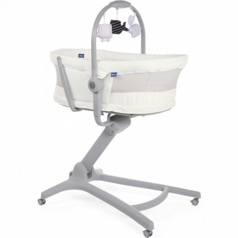 Кроватка-стульчик детский CHICCO BABY HUG 4IN1 AIR, WHITE SNOW Кроватка-стульчик детский CHICCO BABY HUG 4IN1 AIR, WHITE SNOW