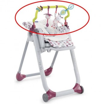 Набор для моделей стульчиков CHICCO POLLY PROGRES5 И POLLY 2 START (дуга-подвеска с игрушками и вкладыш) 0м+ Набор для моделей стульчиков CHICCO POLLY PROGRES5 И POLLY 2 START (дуга-подвеска с игрушками и вкладыш) 0м+