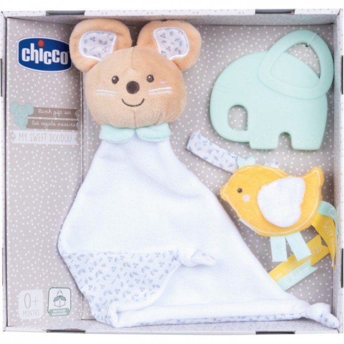 Набор игрушек подарочный CHICCO "НА РОЖДЕНИЕ МАЛЫША" 00011823000000