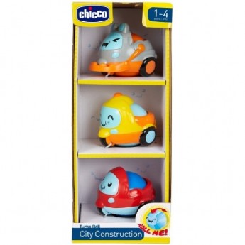 Набор машинок CHICCO КОМАНДА СТРОИТЕЛЕЙ 1-4 г