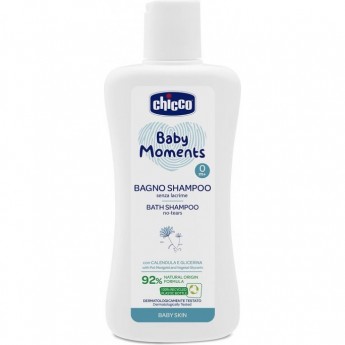 Пена-шампунь без слез CHICCO BABY MOMENTS 0м+, 200 мл Пена-шампунь без слез CHICCO BABY MOMENTS 0м+, 200 мл
