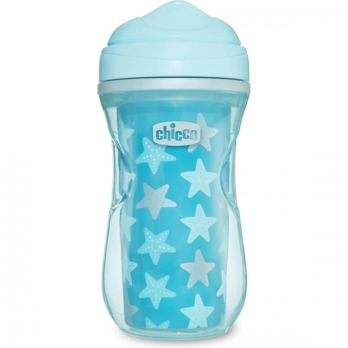 Поильник CHICCO ACTIVE CUP 14+, голубой 00006981210180