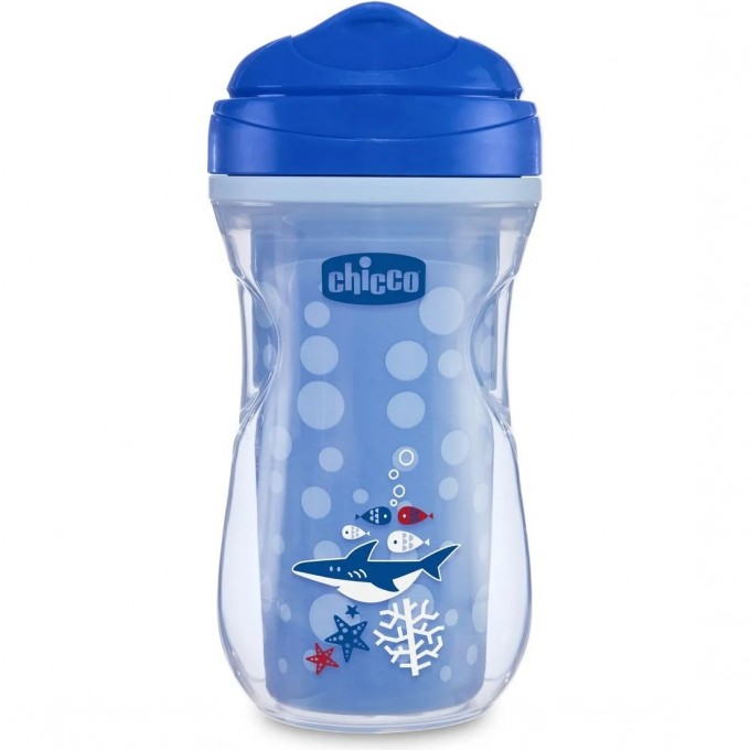 Поильник CHICCO ACTIVE CUP 14+, темно-синий 00006981220180