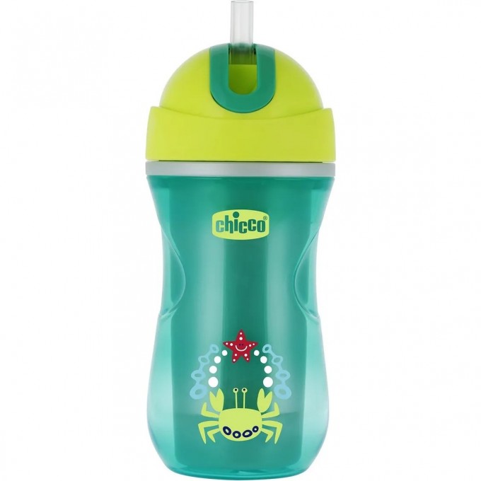 Поильник CHICCO SPORT CUP 14+, зеленый 6991310180