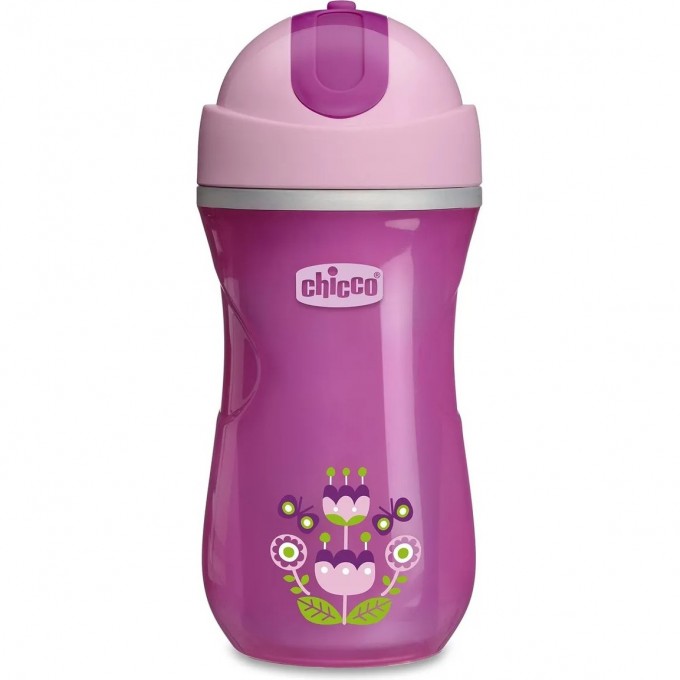 Поильник CHICCO SPORT CUP 14м+ розовый 00006991100000