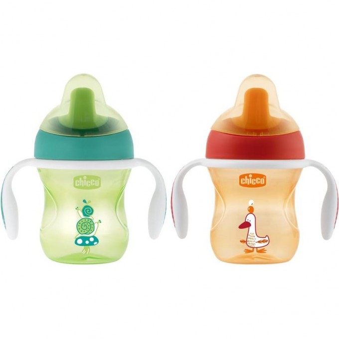 Поильник CHICCO TRAINING CUP 6м+, Разноцветный 00006921300050