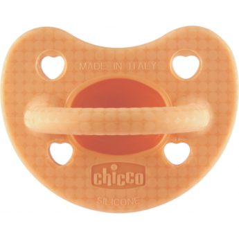 Пустышка силиконовая CHICCO PHYSIOFORMA LUXE orange 2-6 мес 1 шт Пустышка силиконовая CHICCO PHYSIOFORMA LUXE orange 2-6 мес 1 шт